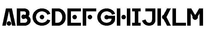 Oktural DEMO Regular Font UPPERCASE