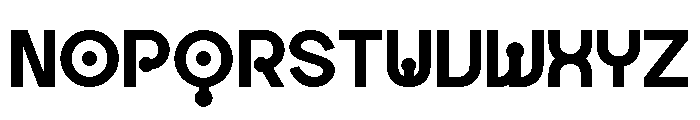 Oktural DEMO Regular Font UPPERCASE