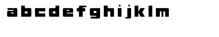 Okay-A Midnight Font LOWERCASE