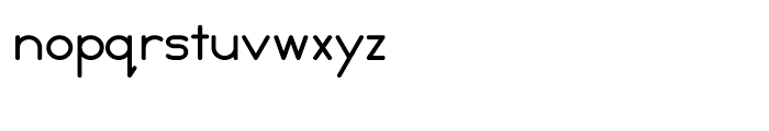 Okaytext Standard Font LOWERCASE
