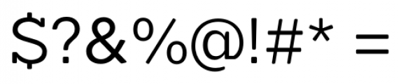 Okojo Slab Pro Display Regular Font OTHER CHARS