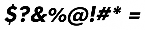 OkojoSlab Bold Italic Font OTHER CHARS