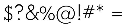 OkojoSlab Light Font OTHER CHARS