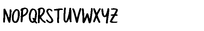 Okay Genuine Font UPPERCASE