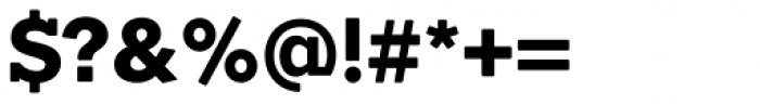 Okojo Slab Pro Display Bold Font OTHER CHARS