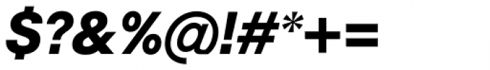 Okomito Next Extra Bold Italic Font OTHER CHARS