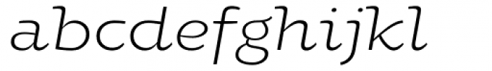Oksana Greek Italic Font LOWERCASE
