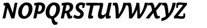 Oksana Text Narrow Bold Italic Font UPPERCASE