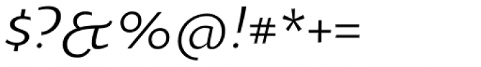 Oksana Text Swash Italic Font OTHER CHARS