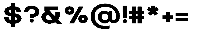 Oksymoron Grotesk Oksymoron Black Font OTHER CHARS