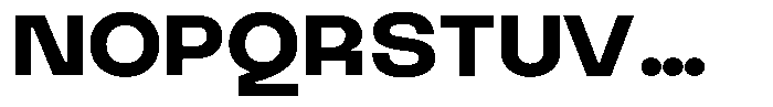 Oksymoron Grotesk Oksymoron Black Font UPPERCASE