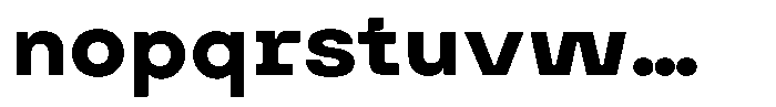 Oksymoron Grotesk Oksymoron Black Font LOWERCASE