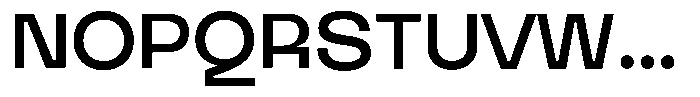 Oksymoron Grotesk Oksymoron Bold Font UPPERCASE