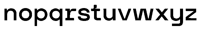 Oksymoron Grotesk Oksymoron Bold Font LOWERCASE