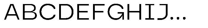 Oksymoron Grotesk Oksymoron Regular Font UPPERCASE