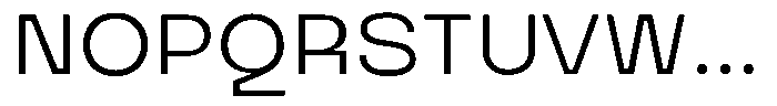 Oksymoron Grotesk Oksymoron Regular Font UPPERCASE