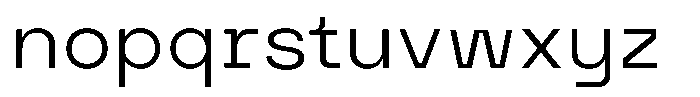 Oksymoron Grotesk Oksymoron Regular Font LOWERCASE