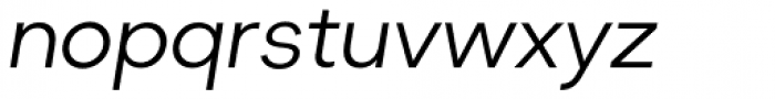Okta Neue Normal Italic Font LOWERCASE
