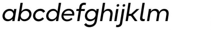 Okta Regular Italic Font LOWERCASE