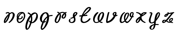 Okio-ExpandedBold Font LOWERCASE