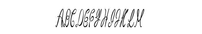 Okio-ExtracondensedItalic Font UPPERCASE