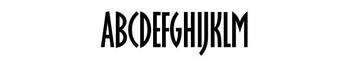 Oklahoma-Regular Font UPPERCASE