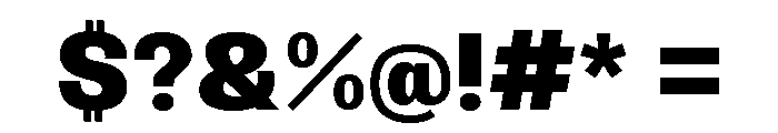 Okoye Black Font OTHER CHARS