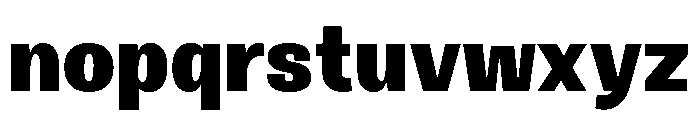 Okoye Black Font LOWERCASE