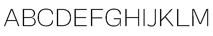 Okoye Light Font UPPERCASE