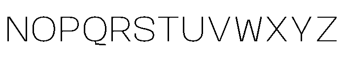 Okoye Light Font UPPERCASE