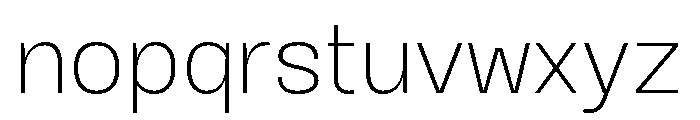 Okoye Light Font LOWERCASE