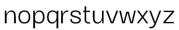 Okoye Regular Font LOWERCASE
