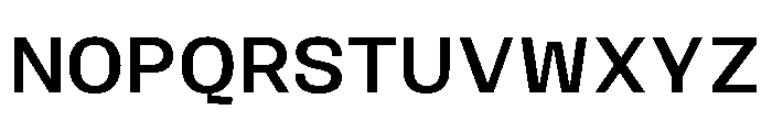 Okoye Semi Bold Font UPPERCASE