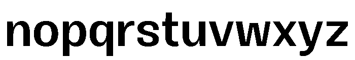 Okoye Semi Bold Font LOWERCASE