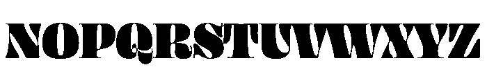 Olivia Bold Font UPPERCASE