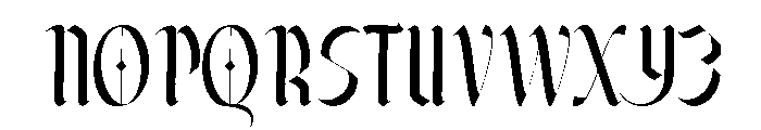 OLYTHEA-Regular Font UPPERCASE