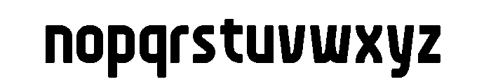 Oladro Churo Font LOWERCASE