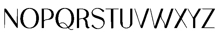 Olario Regular Font UPPERCASE