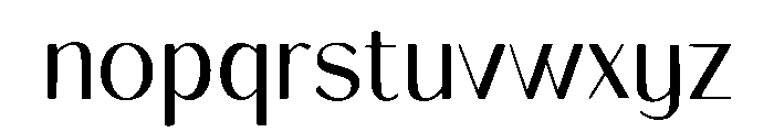 Olario Regular Font LOWERCASE