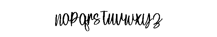 Olaven Font LOWERCASE