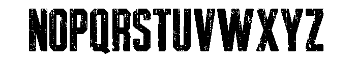 Old Black Font LOWERCASE