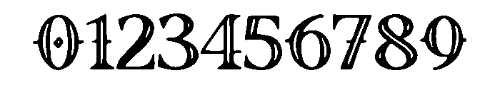 Old Castle Regular Font OTHER CHARS