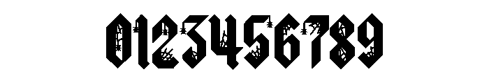 Old English Spider Font OTHER CHARS