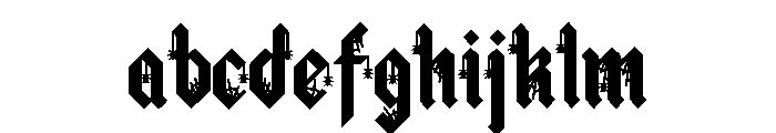 Old English Spider FONT