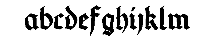 Old German Gothic FONT