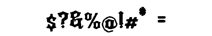 Old_Lace Font OTHER CHARS