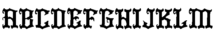 Old_Lace Font UPPERCASE