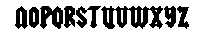 Old Raven Black Font UPPERCASE