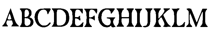 Old_Standard Font UPPERCASE