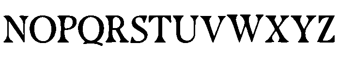 Old_Standard Font UPPERCASE